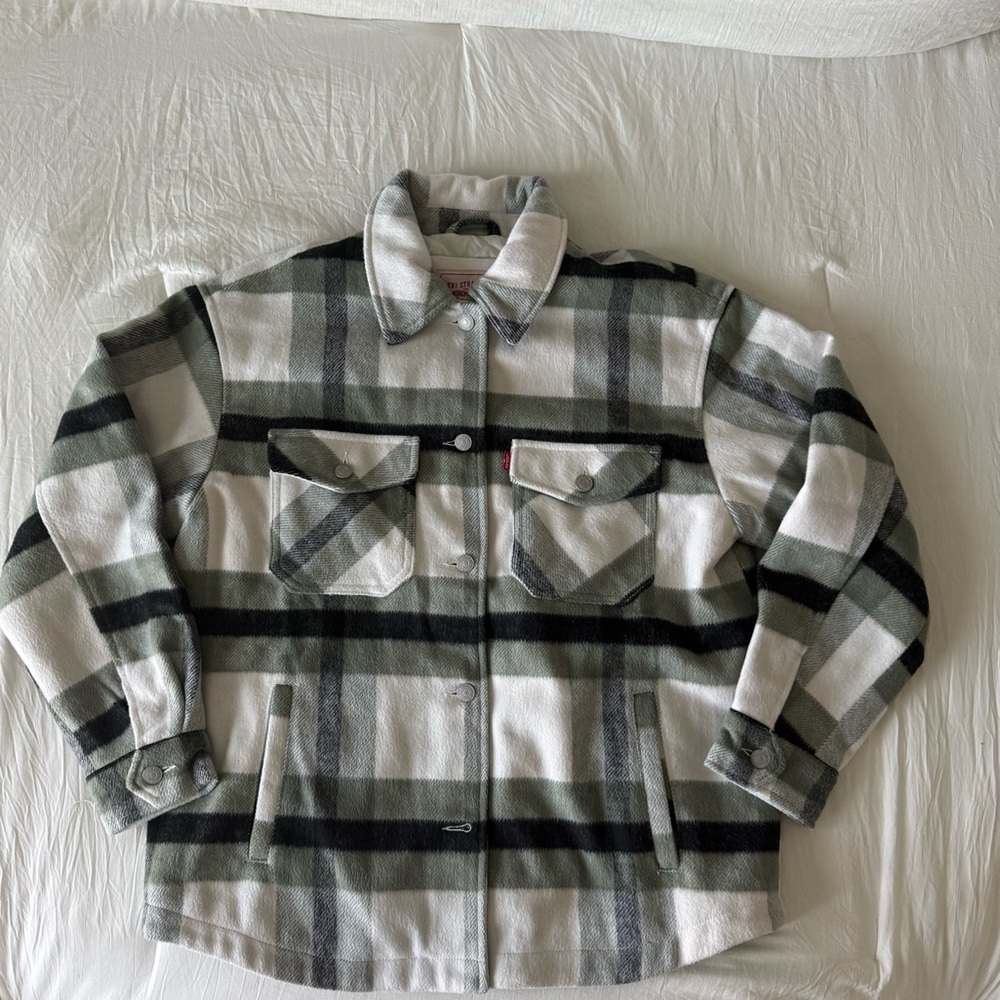 Plaid women’s Jacket - Black and White